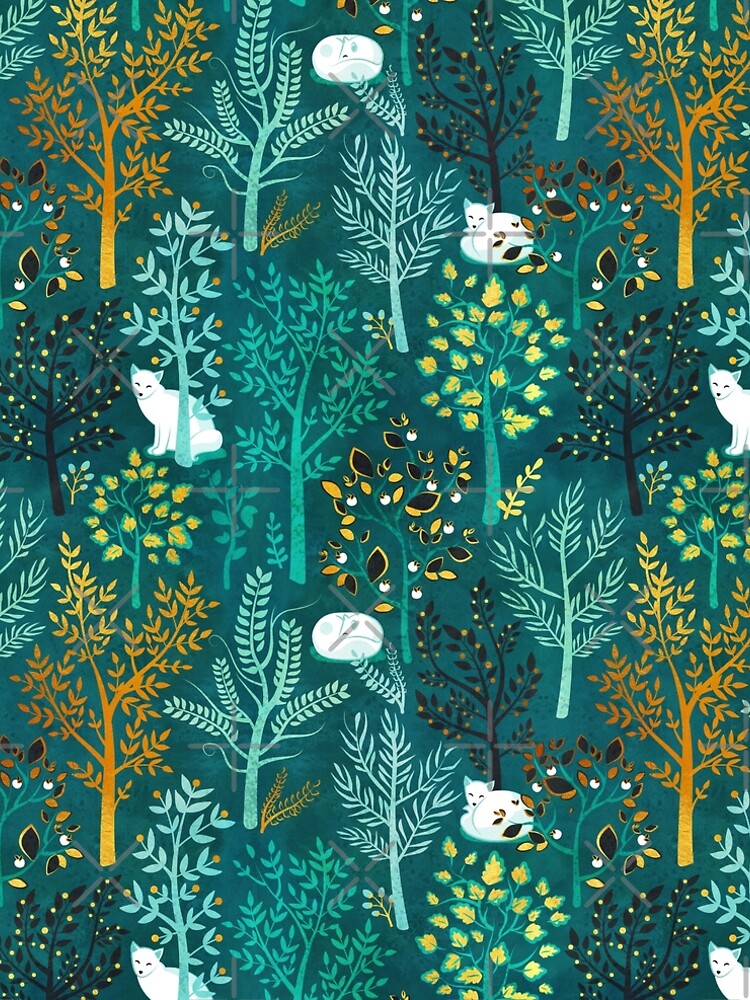 White fox resting on an emerald green forest" A-Line Dress for Sale by SelmaCardoso | Redbubble White fox resting on an emerald green forest" A-Line Dress for Sale by SelmaCardoso | Redbubble