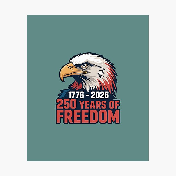 Item preview, 1776–2026 Eagle – 250 Years of American Freedom designed and sold by HolisticFurArt.