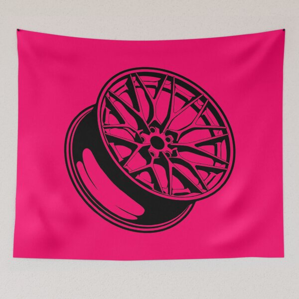 Item preview, WHEELS/RIMS (#FF0066) designed and sold by Marlon Oseguera.