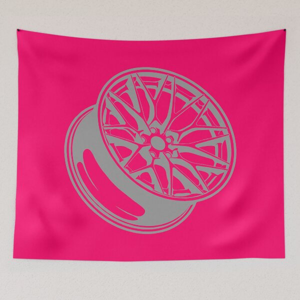 Item preview, WHEELS/RIMS (#FF0066) designed and sold by Marlon Oseguera.
