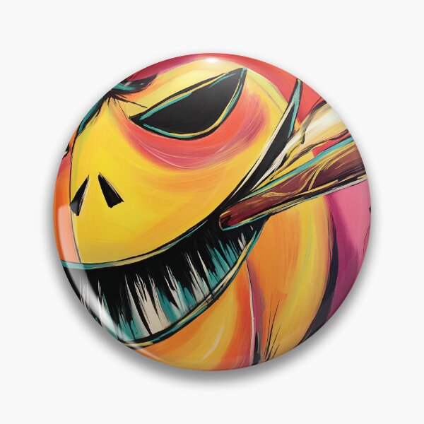 Item preview, Enjoy Halloween Fun with a Smiling Pumpkin Puffing a Cigar Amid Whimsical Spirals designed and sold by OlfactoART Studio.