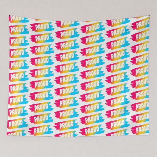 Item preview, Proud Paint Pride Flag Pansexual designed and sold by HarveyHandcraftsandDesigns.