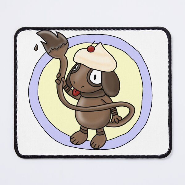 Item preview, chocolate smeargle! designed and sold by nylarac's shop.