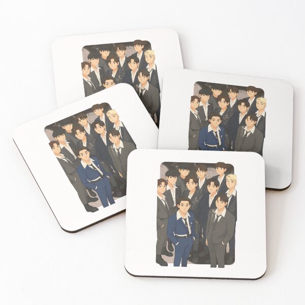 Item preview, THE BOYZ Cartoon illustration Collage K-pop Group designed and sold by AJUNICE STUDIO.