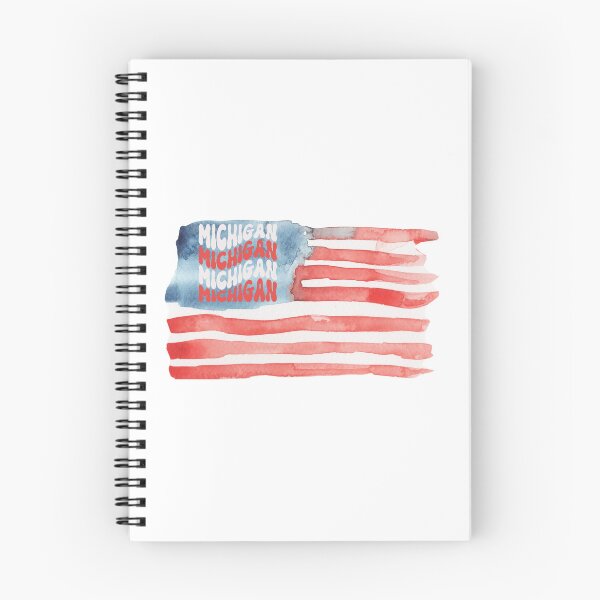 Item preview, Michigan American Flag designed and sold by thepizzafan910.
