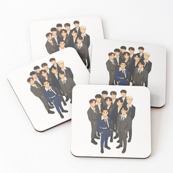 Item preview, THE BOYZ Cartoon illustration Collage K-pop Group designed and sold by AJUNICE STUDIO.