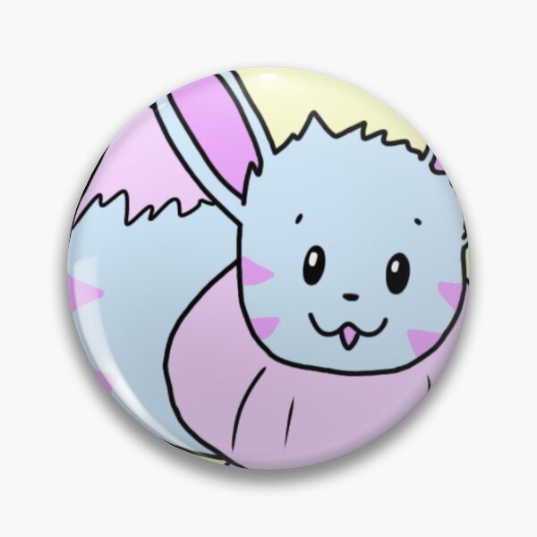Item preview, striped eevee! designed and sold by nylarac's shop.