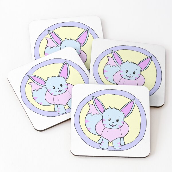 Item preview, striped eevee! designed and sold by nylarac's shop.