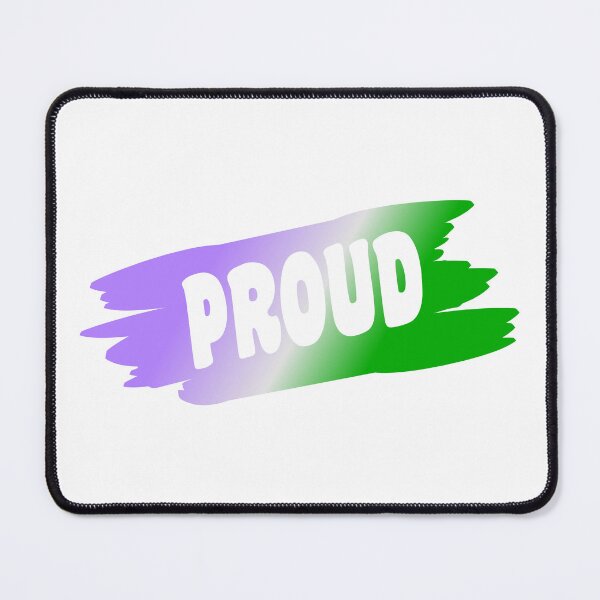 Item preview, Proud Paint Pride Flag Genderqueer designed and sold by HarveyHandcraftsandDesigns.