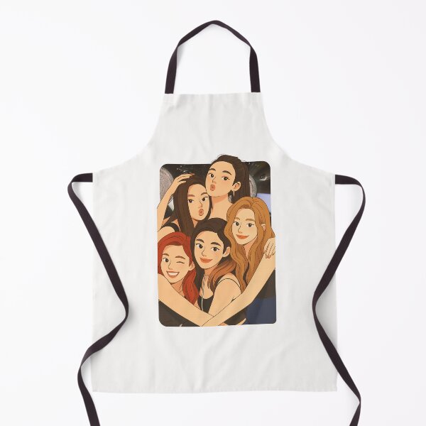 Item preview, ITZY Cartoon illustration Collage K-pop Group designed and sold by AJUNICE STUDIO.