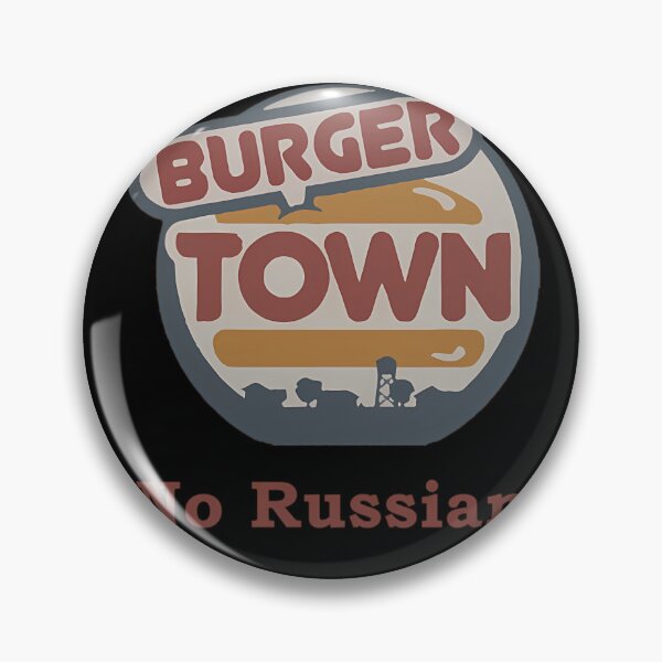 Artikelvorschau, Burger Town Mw2 Kein Russisch entworfen und verkauft von ClaraDorothy.