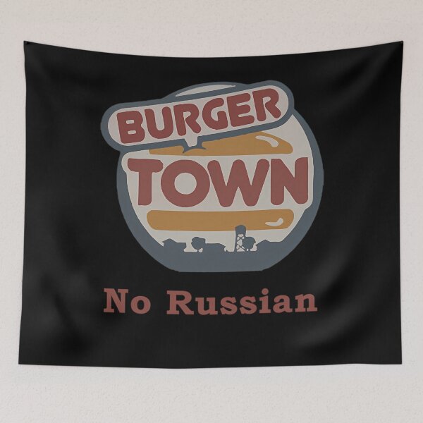 Item preview, Burger Town Mw2 No Russian designed and sold by ClaraDorothy.