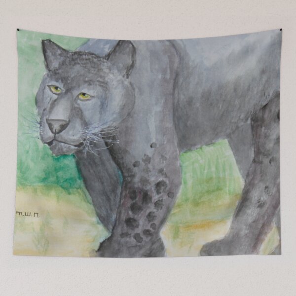 Artikelvorschau, Jaguar auf einem Spaziergang entworfen und verkauft von CreativeMatthew.