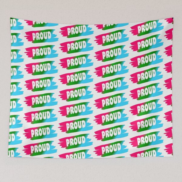 Item preview, Proud Paint Pride Flag Polysexual designed and sold by HarveyHandcraftsandDesigns.
