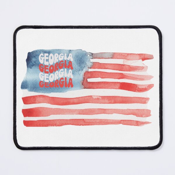 Item preview, Georgia American Flag designed and sold by thepizzafan910.