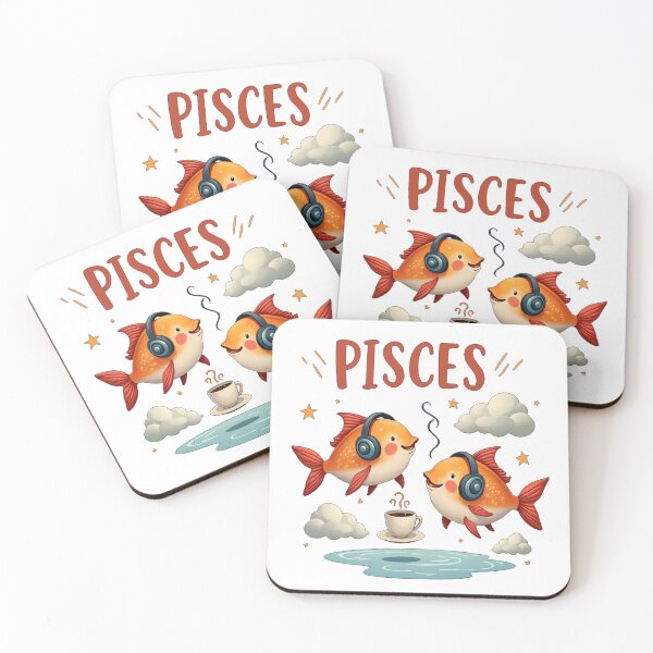Item preview, Funny Zodiac Design Pisces Cartoon Horoscope designed and sold by designsjmc.