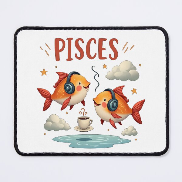 Item preview, Funny Zodiac Design Pisces Cartoon Horoscope designed and sold by designsjmc.