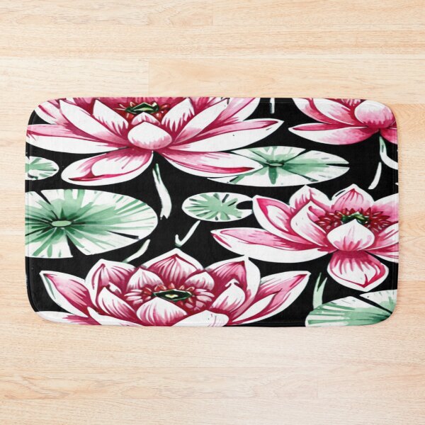 Item preview,  beautiful pink lotuses designed and sold by Nice-patterns.