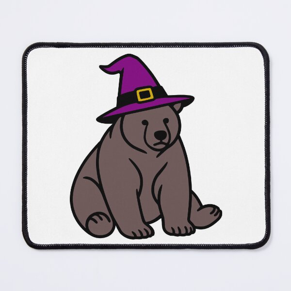 Item preview, Bear with Witch Hat designed and sold by theartfulaspie.