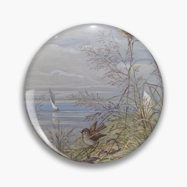 Item preview, Vintage September Landscape by Fidelia Bridges designed and sold by PureVintageLove.