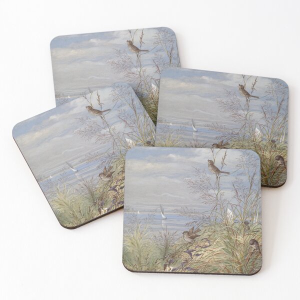 Item preview, Vintage September Landscape by Fidelia Bridges designed and sold by PureVintageLove.