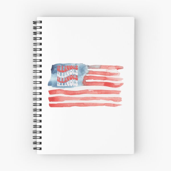 Item preview, Illinois American Flag designed and sold by thepizzafan910.