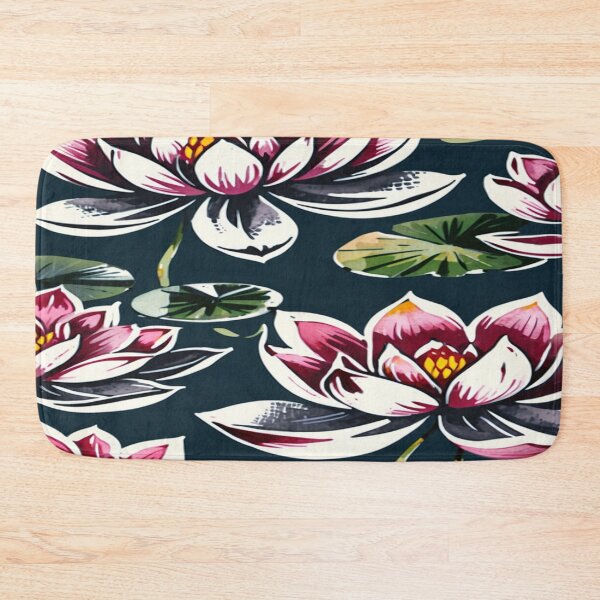 Item preview, beautiful pink lotuses designed and sold by Nice-patterns.
