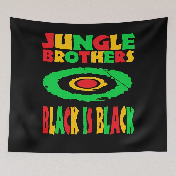 Item preview, Jungle Brothers Black Is Black Hip Hop Rap 80'S 90'S designed and sold by LavetaMaude.