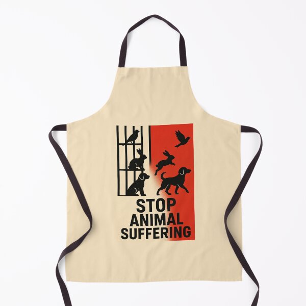 Item preview, Stop Animal Suffering Vegan Animal Rights Cruelty Free Against Animal Testing Animal testing designed and sold by Annika Shurafa.