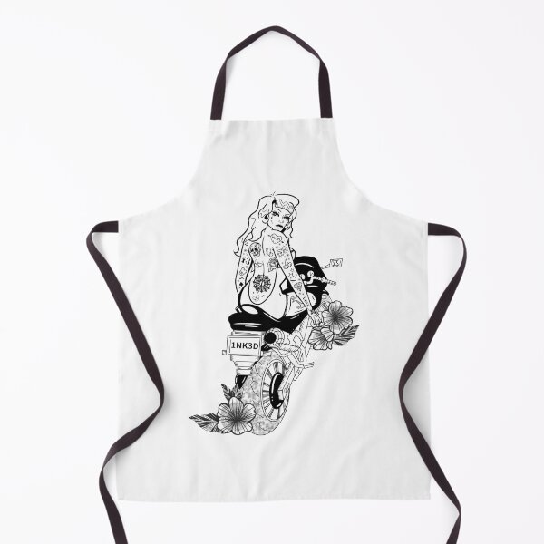 Item preview, Pin Up Girl Motorbike Design designed and sold by ChantelleRoseC.