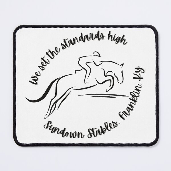 Aperçu de l'œuvre High Standards - Black Font créée et vendue par SundownStables.