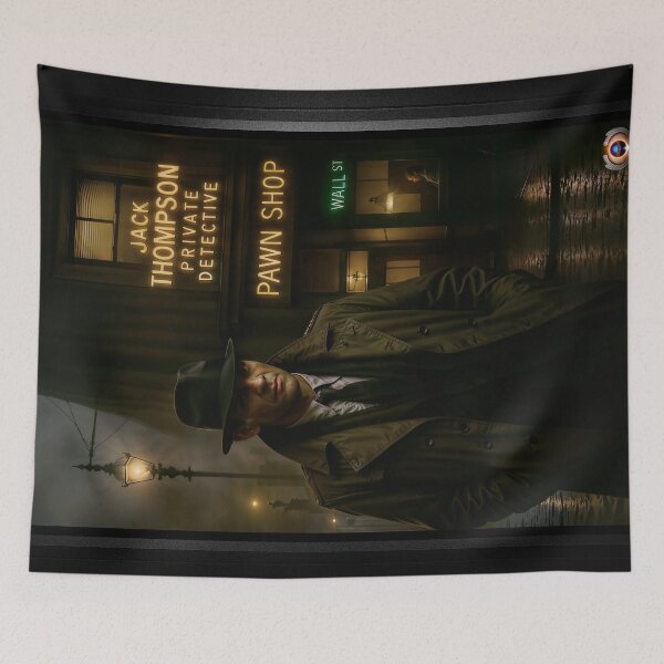Item preview, PI Jack Thompson City Of Secrets Captive AI Concept Art by Xzendor7 designed and sold by Xzendor7 Digital Art Creations.