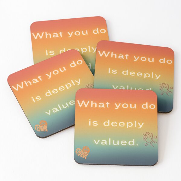 Item preview, What you do is deeply valued. | Retro BG designed and sold by vagar.