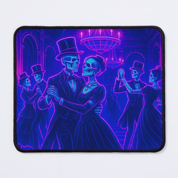 Item preview, Eternal Waltz – Neon Skeleton Ballroom Dance designed and sold by JWsNeonHorizons.