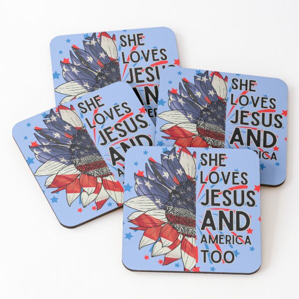 Item preview, Love Jesus and America Too designed and sold by SundownStables.