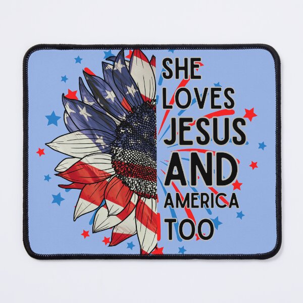Item preview, Love Jesus and America Too designed and sold by SundownStables.
