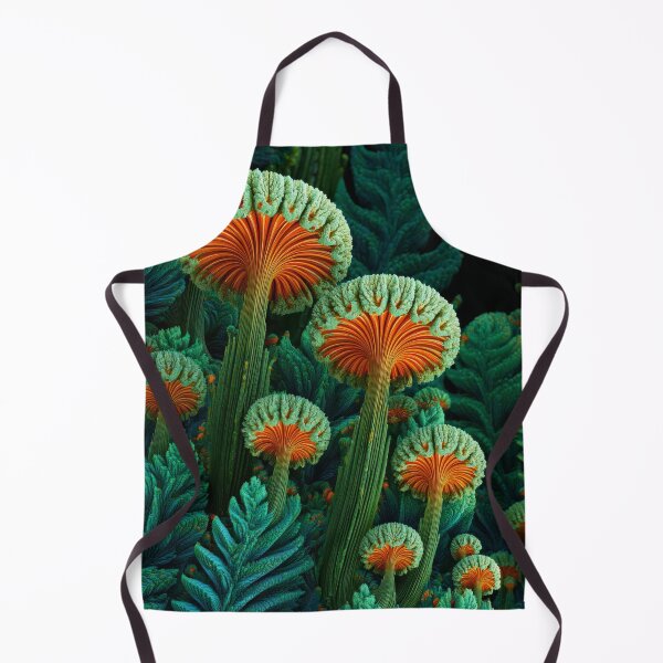 Item preview, Funghi Dark Woodland Fern Leaves designed and sold by scicilysimonee.
