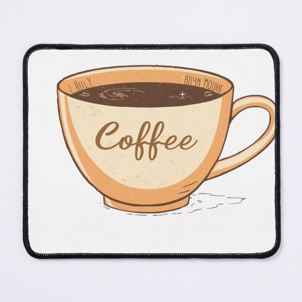 Item preview, Minimalist coffee cup illustration designed and sold by ShadyLotl.