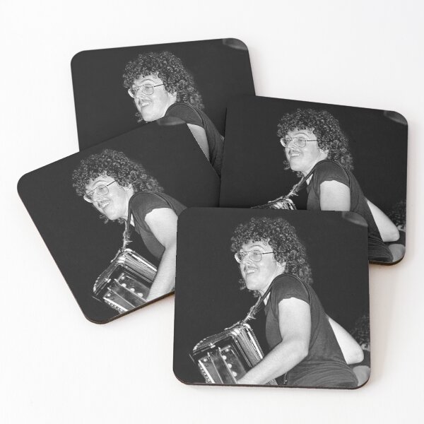 Item preview, Weird Al Yankovic - BW Photograph designed and sold by ConcertImages.