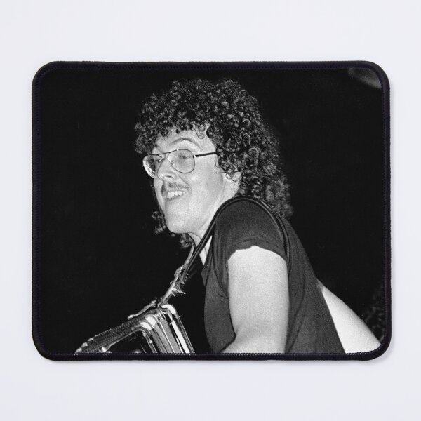 Item preview, Weird Al Yankovic - BW Photograph designed and sold by ConcertImages.