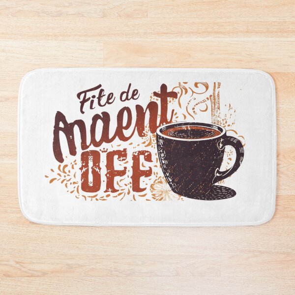 Item preview, Vintage coffee mug with retro typography designed and sold by ShadyLotl.