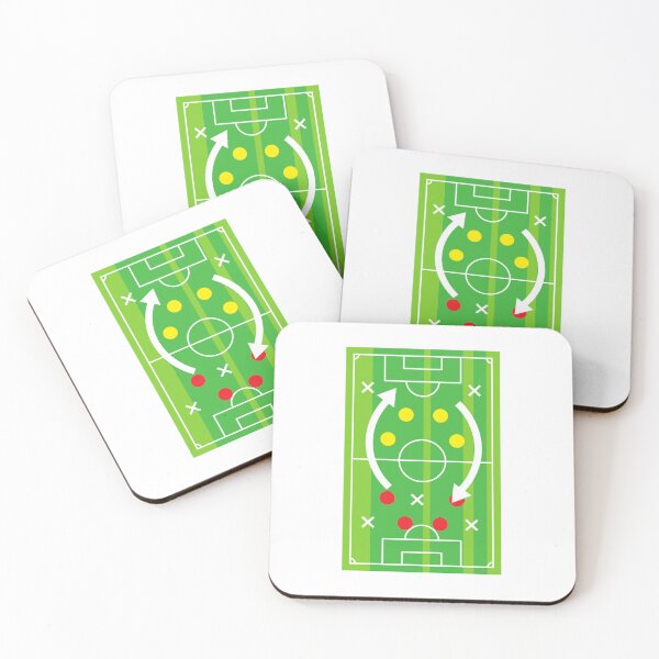 Item preview, Minimalist Soccer Field designed and sold by Momentum-Art.