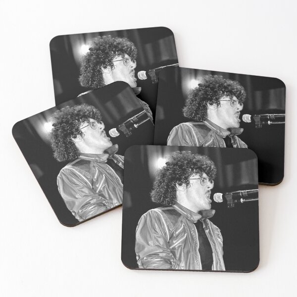 Item preview, Weird Al Yankovic - BW Photograph designed and sold by ConcertImages.