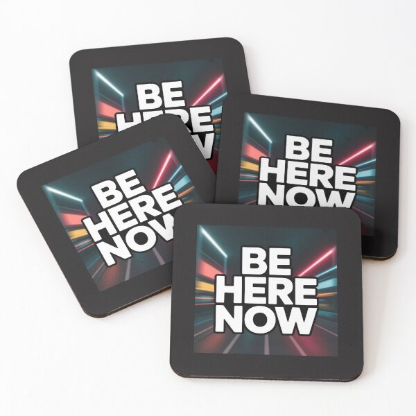 Item preview, "Be Here Now – Futuristic Neon Streetwear Graphic' designed and sold by HolisticFurArt.
