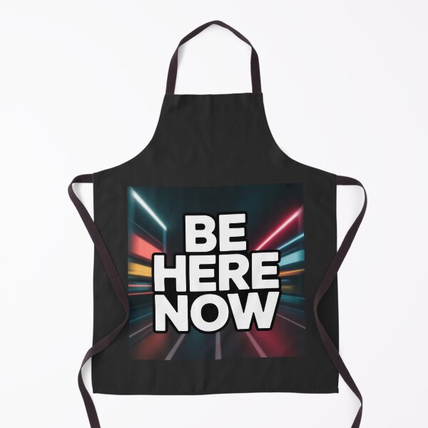 Item preview, "Be Here Now – Futuristic Neon Streetwear Graphic' designed and sold by HolisticFurArt.