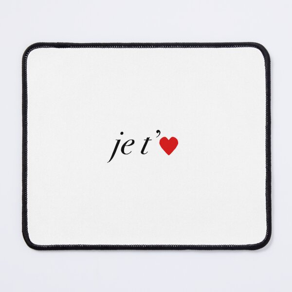 Item preview, French Je T'aime Heart designed and sold by soymilk34.
