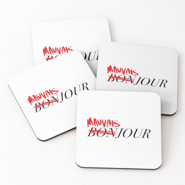 Item preview, Bonjour Funny Mauvais French designed and sold by soymilk34.