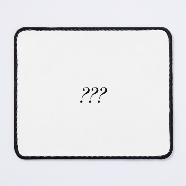 Item preview, Three Question Marks Funny designed and sold by soymilk34.