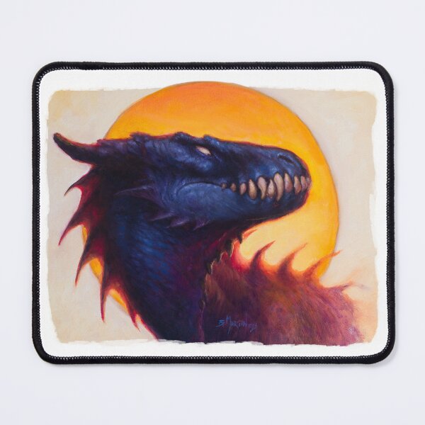 Item preview, Dragon Sunset 3 designed and sold by BrittMartinArt.