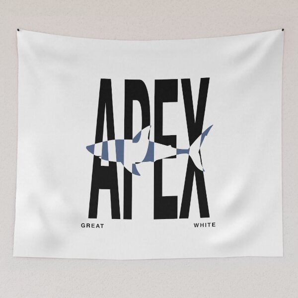 Item preview, Apex Great White Shark Design designed and sold by soymilk34.